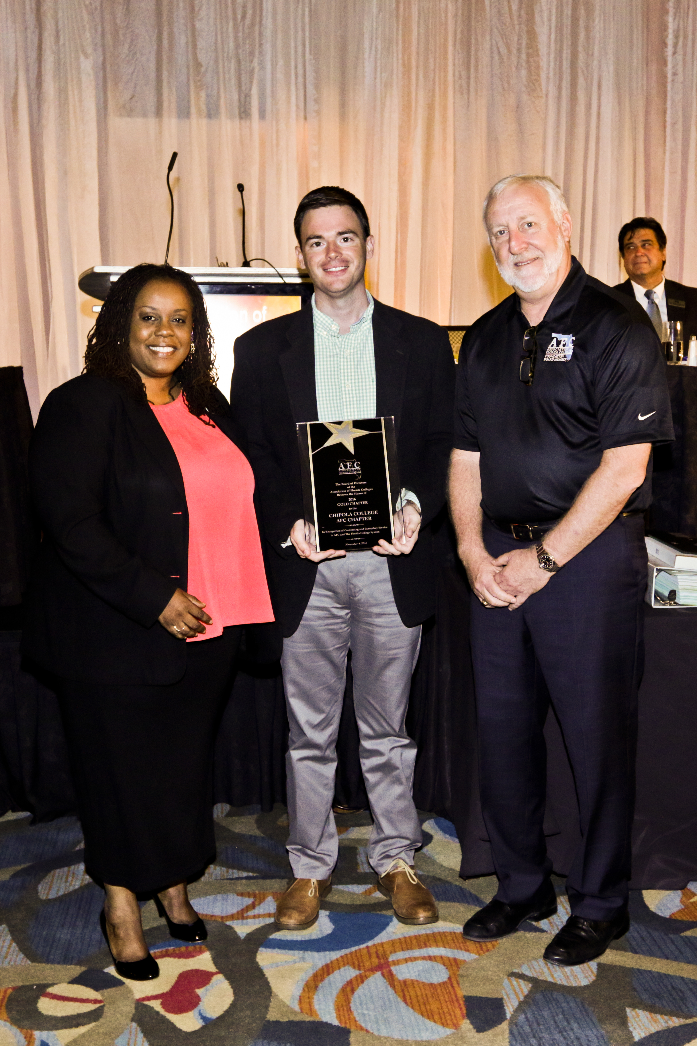 chipola college gold chapter award